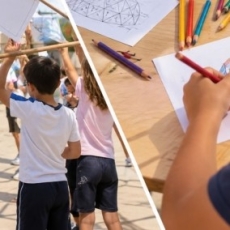 28 SEPT<br>Castellón<br>Taller infantil<br>Geometrías para construir